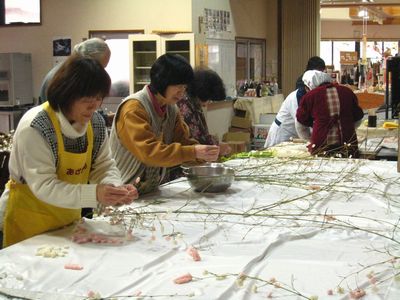 あざれあ 餅花づくり