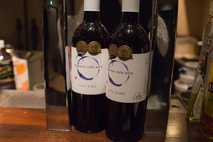 Japanese style wine ベイリーA 2012