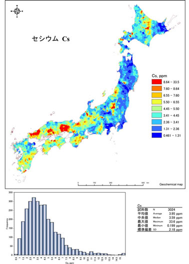 天然セシウムs