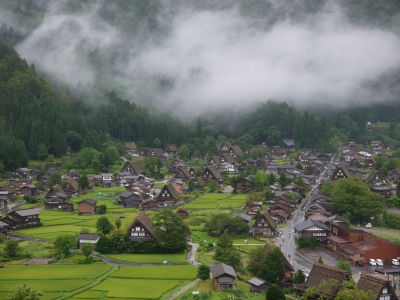 展望台からの白川郷