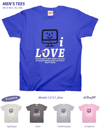メンズ用ilove白