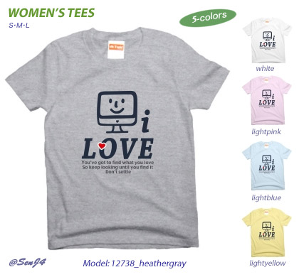レディース用Iloveダーク