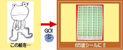 子供の絵でつくるオリジナルグッズ