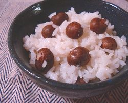 ムカゴご飯