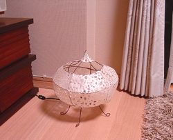 手作りランプ
