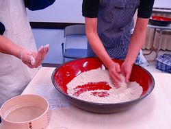 蕎麦打ち教室