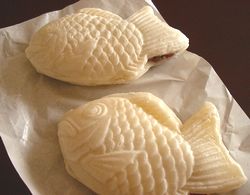 白い鯛焼き