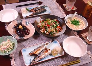 夕食