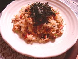 キノコの混ぜご飯