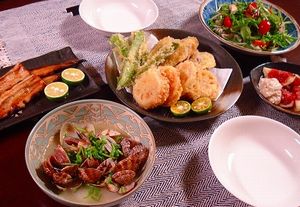 夕食