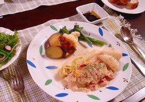 夕食