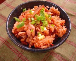鶏ゴボウ炊き込みご飯