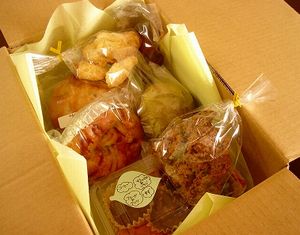 いちごさんのパンとお菓子