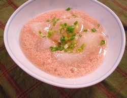 大根のたらこ餡