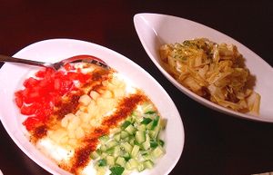 ライタとキャベツピクルス