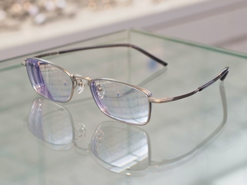 【極美品】999.9 フォーナインズ S-686T TITANIUM メガネ 999'9フォーナインズ メガネ メタルフレームS-686T カラー12