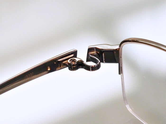 ⭐︎美品 999.9 フォーナインズ メガネ￼ S-860T チタンフレーム 999'9(フォーナインズ)メタルメガネフレーム S-860T カラー4 チタン