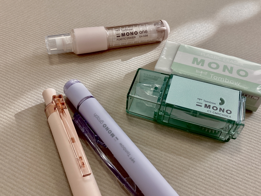 【新品】Tombow　限定ミネラルカラー　MONOシリーズ　合計30点➕おまけ 楽天市場】トンボ鉛筆 MONO ミネラルカラー 限定 文房具セット