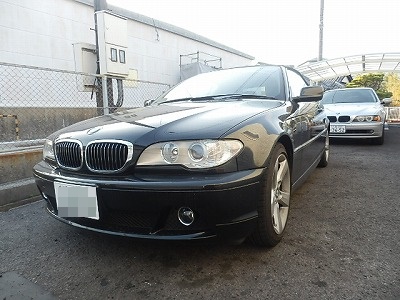 Bmw E46 330ci クーラント漏れのため入庫 Bmw メンテナンス奮闘記