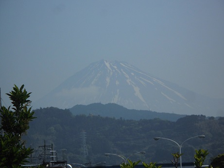 5/6 8時半の富士山