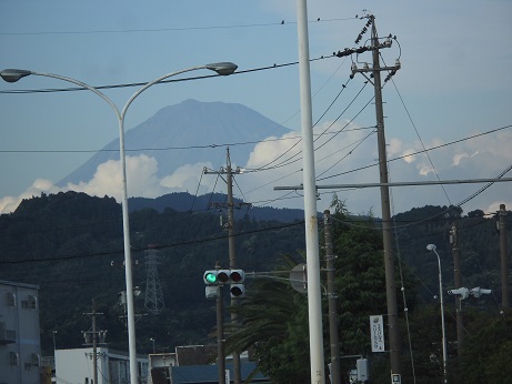 9/2 17時前の富士山