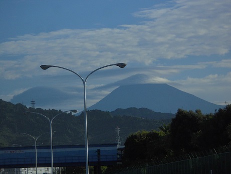 9/10 7時前の富士山