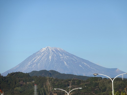 1/13 15時半の富士山