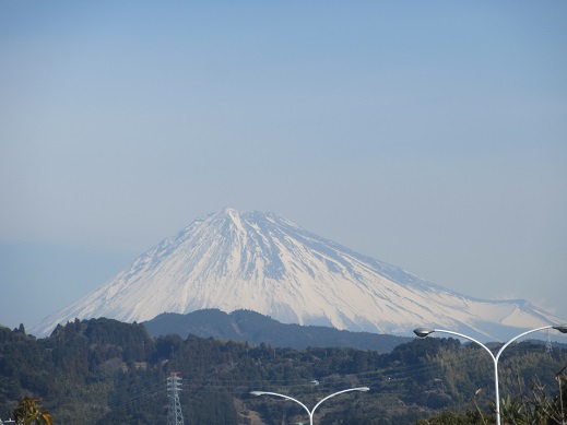 2/15 10時半の富士山