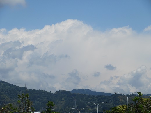 5/10 10時半過ぎの富士山方面