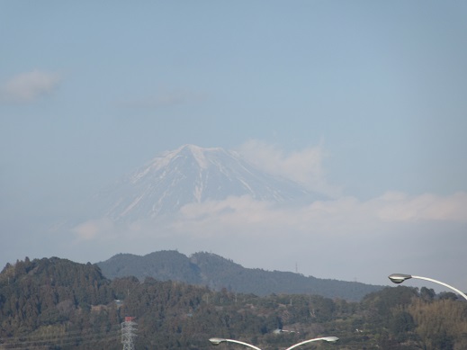 2/13 15時半過ぎの富士山