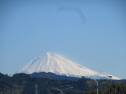 4/2 9時前の富士山 1