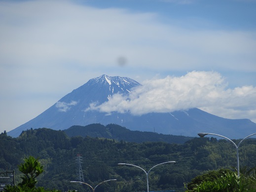 6/17 10時前の富士山 1