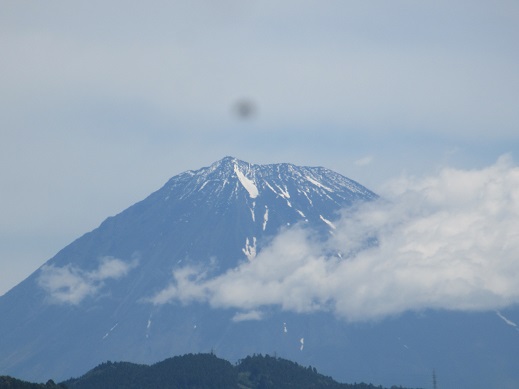 6/17 10時前の富士山 2