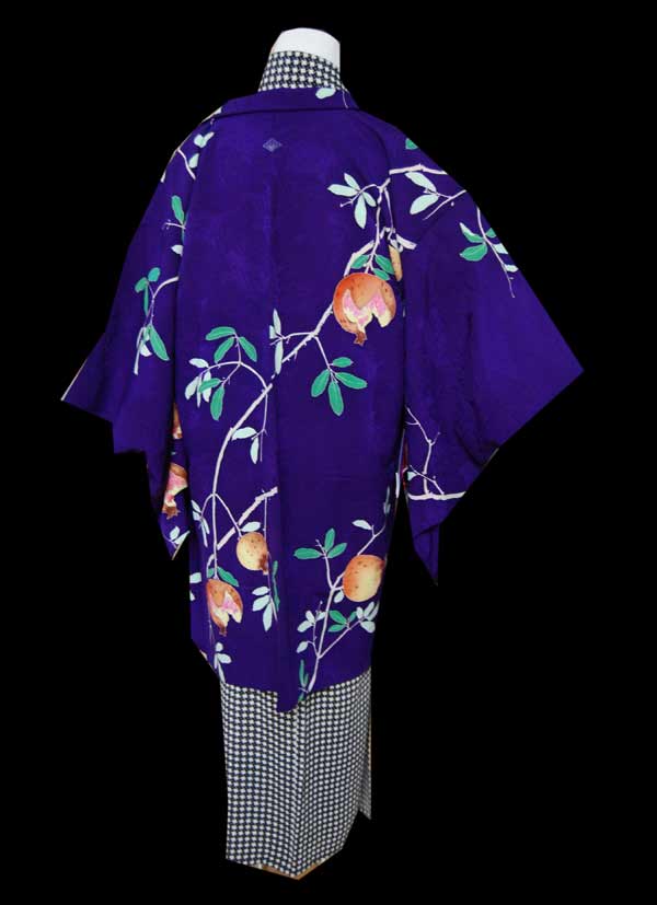 オンラインショップ＜柘榴・柿・紅葉の長羽織＞ | kimono sarasa