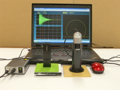 ポータブル接触角測定器
