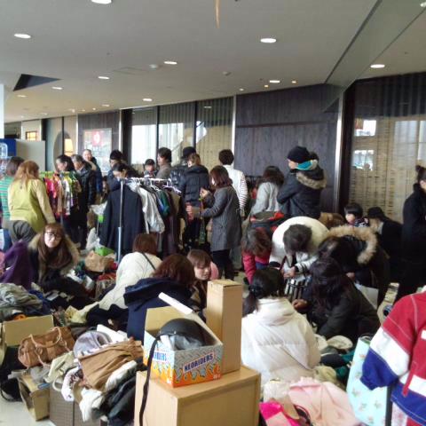 1月極楽湯前