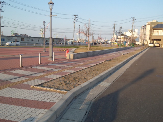 荷降ろし所