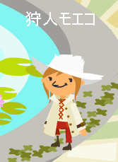 白ハットのモエコ