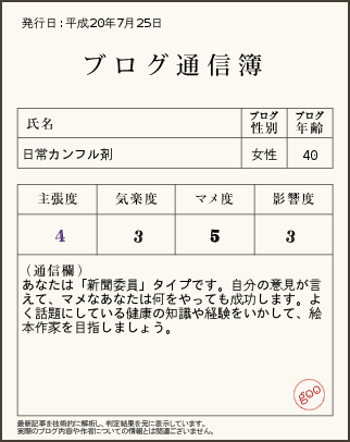 通信簿