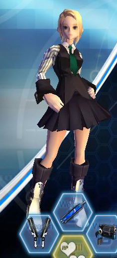 緑ネクタイ