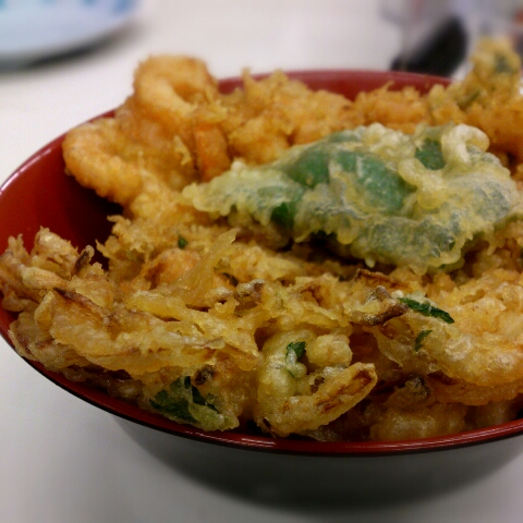 サービス品 小エビかき揚げ丼