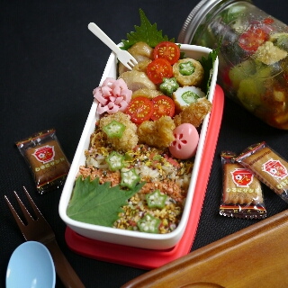 週末弁当