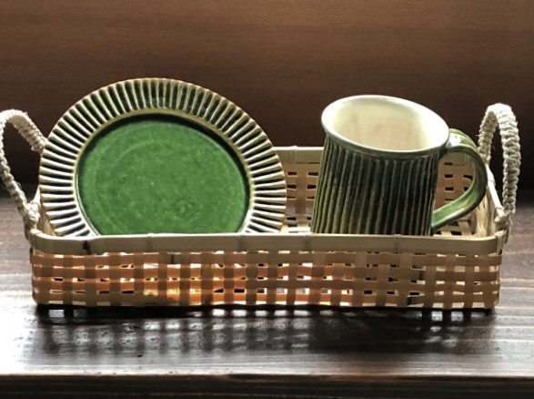 タケカンムリ 水切りかご 洗いかご 門田雅道