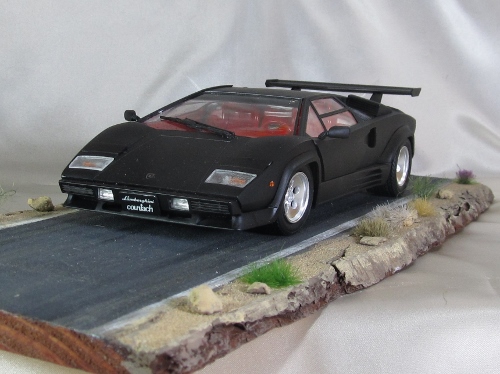 アオシマランボルギーニ スーパーカー 5000qv ランボルギーニ