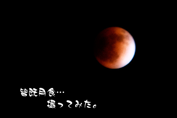 皆既月食