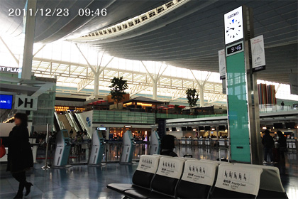 羽田空港国際線出発ロビー