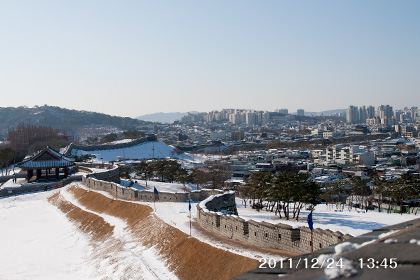水原華城の城壁