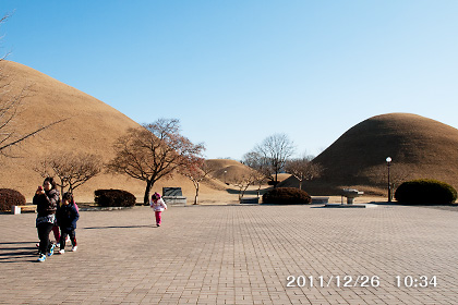 大陵苑の古墳