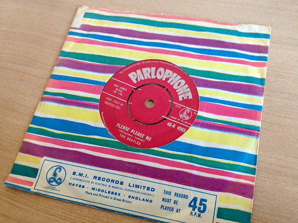 UKオリジナル Please please Me