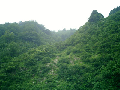 山の風景